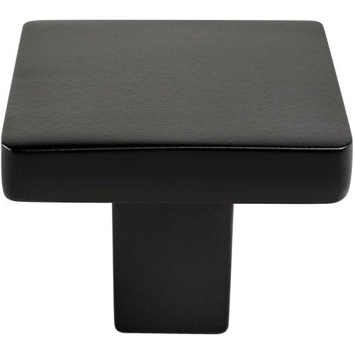 BERENSON (25 PACK) Contemporary Advantage One Square Knob Matte Black 0951-1055-P