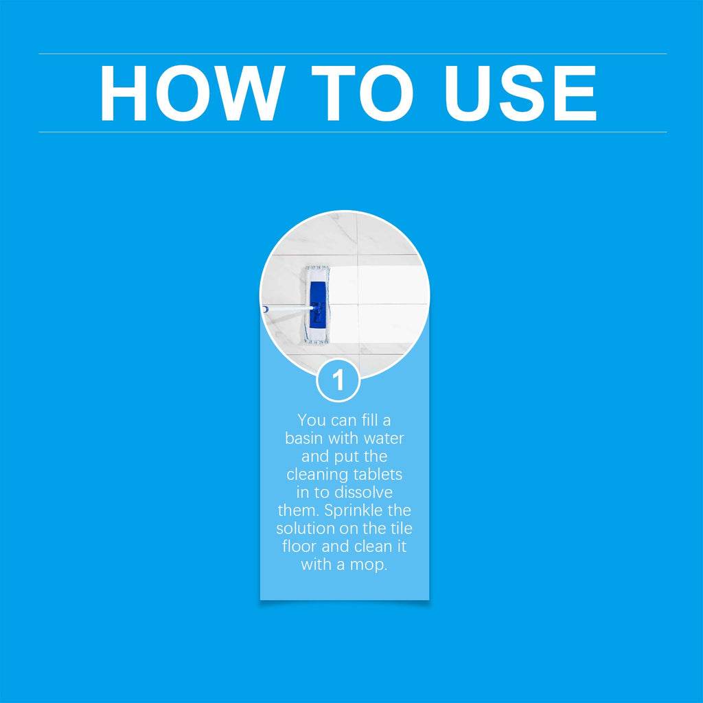 Ceramic Tile Cleaning Effervescent Tablet, Toilet Basin Wall Tile Decontamination And Descaling Brightening Cleaning Tablet
