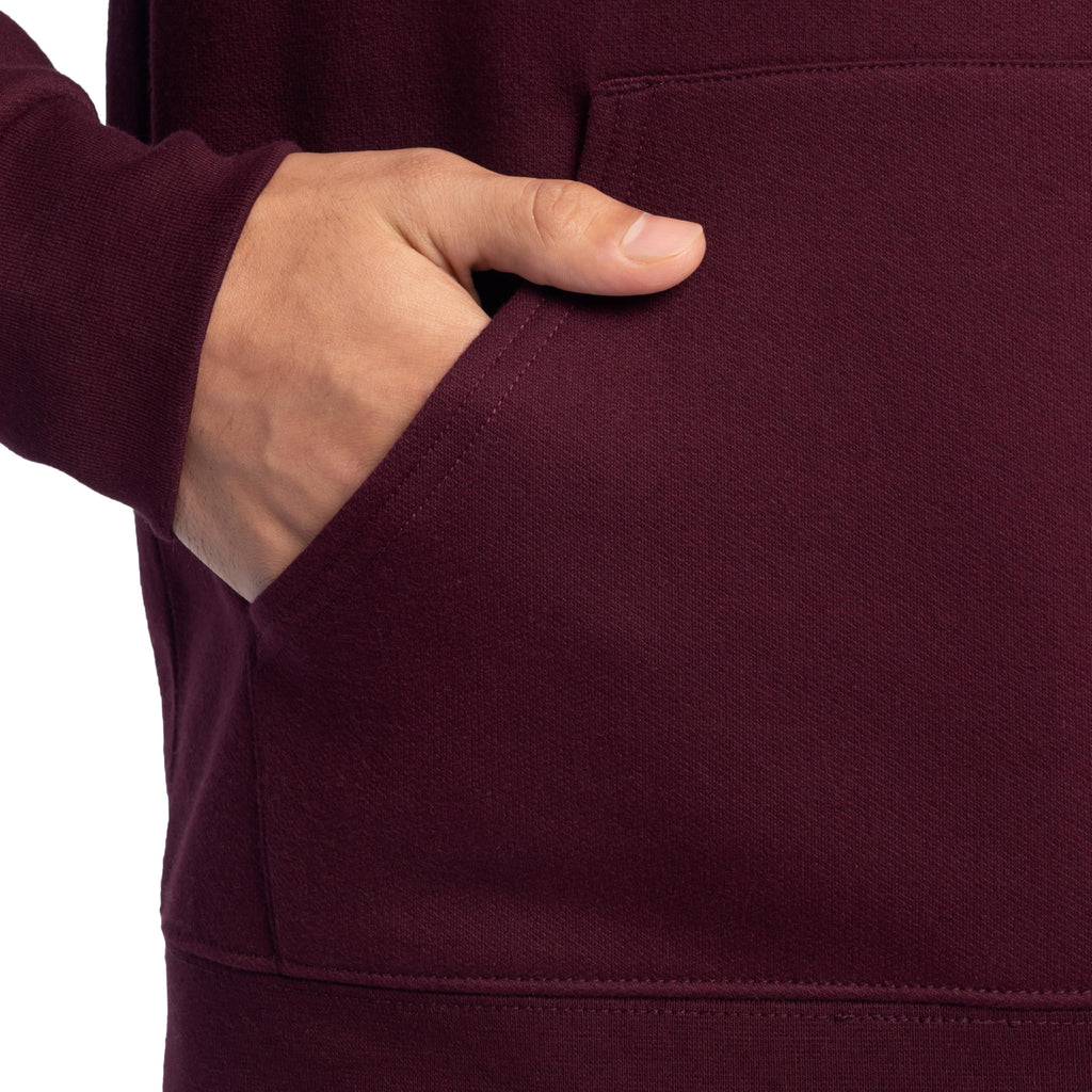 Fruit of the Loom mens Eversoft Fleece Sweatshirts & Hoodies Shirt, Pullover - Black, Large US