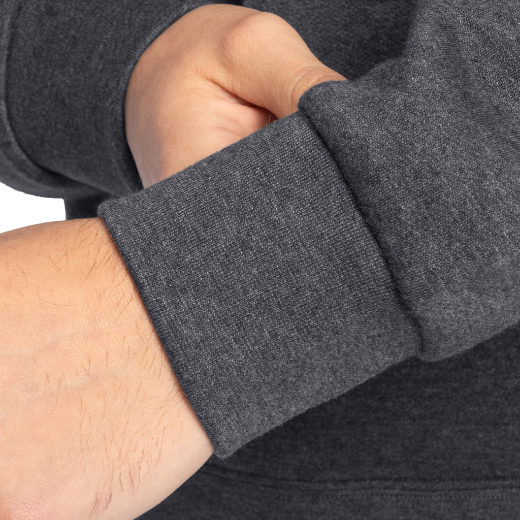 Fruit of the Loom mens Eversoft Fleece Sweatshirts & Hoodies Shirt, Pullover - Black, Large US