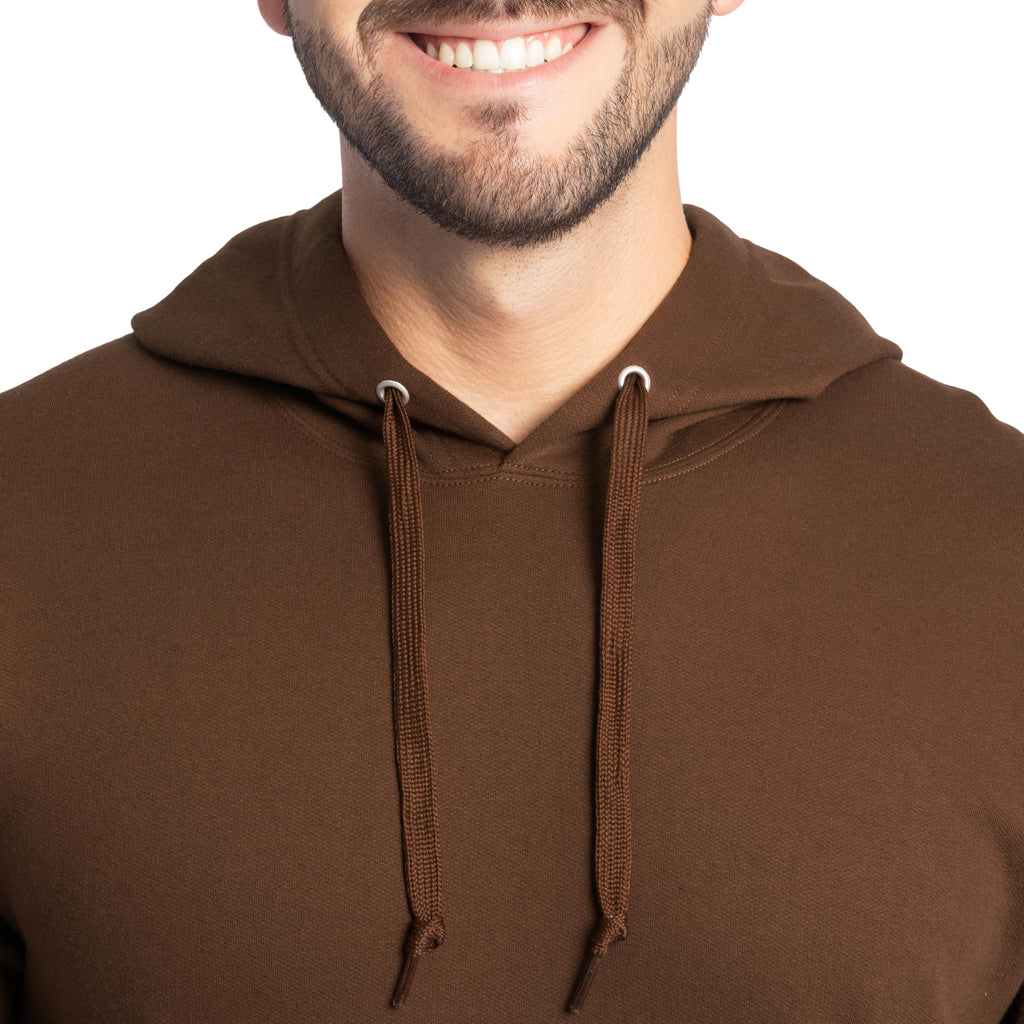 Fruit of the Loom mens Eversoft Fleece Sweatshirts & Hoodies Shirt, Pullover - Black, Large US