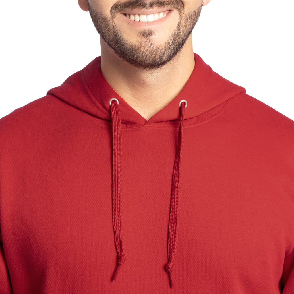 Fruit of the Loom mens Eversoft Fleece Sweatshirts & Hoodies Shirt, Pullover - Black, Large US
