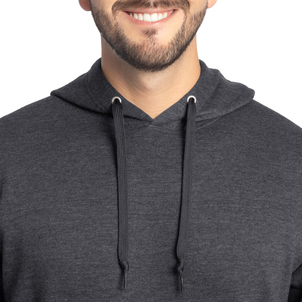 Fruit of the Loom mens Eversoft Fleece Sweatshirts & Hoodies Shirt, Pullover - Black, Large US