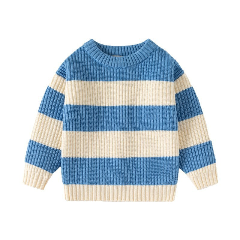 Children Toddler Thick Needle Warm Bottoming Sweater