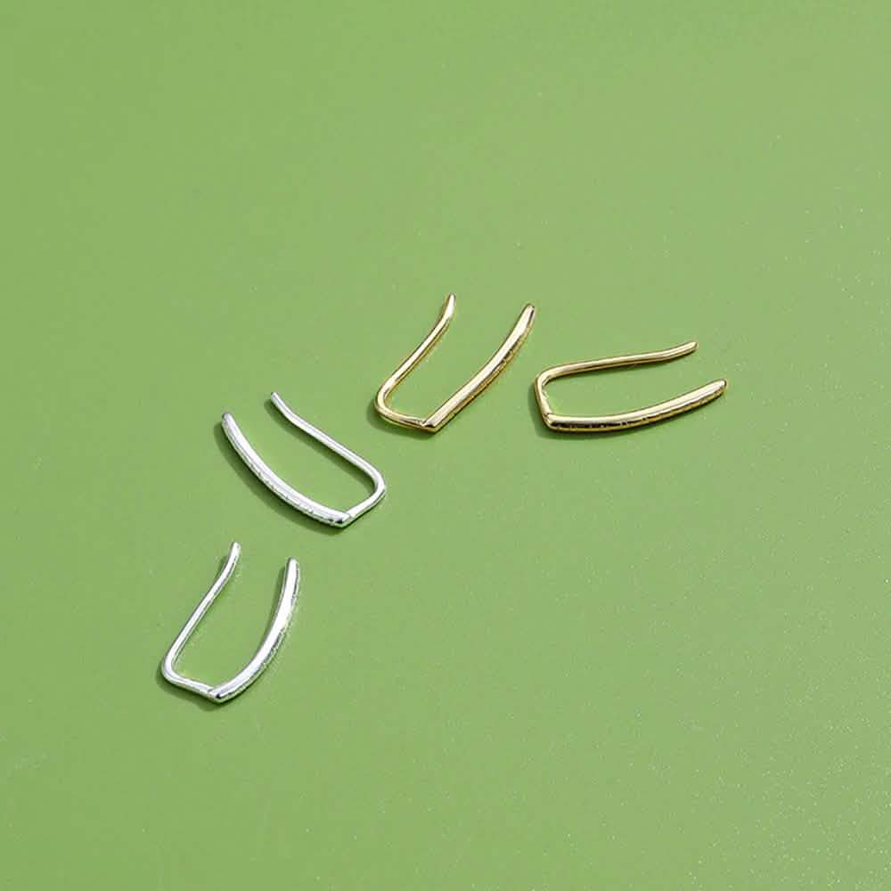 925 Sterling Silver Clip Earrings