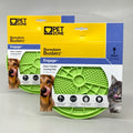 COSMIC PET (2 PK) Boredom Busterz Engage Slow Feeder Licking Mat Green 70808 V2