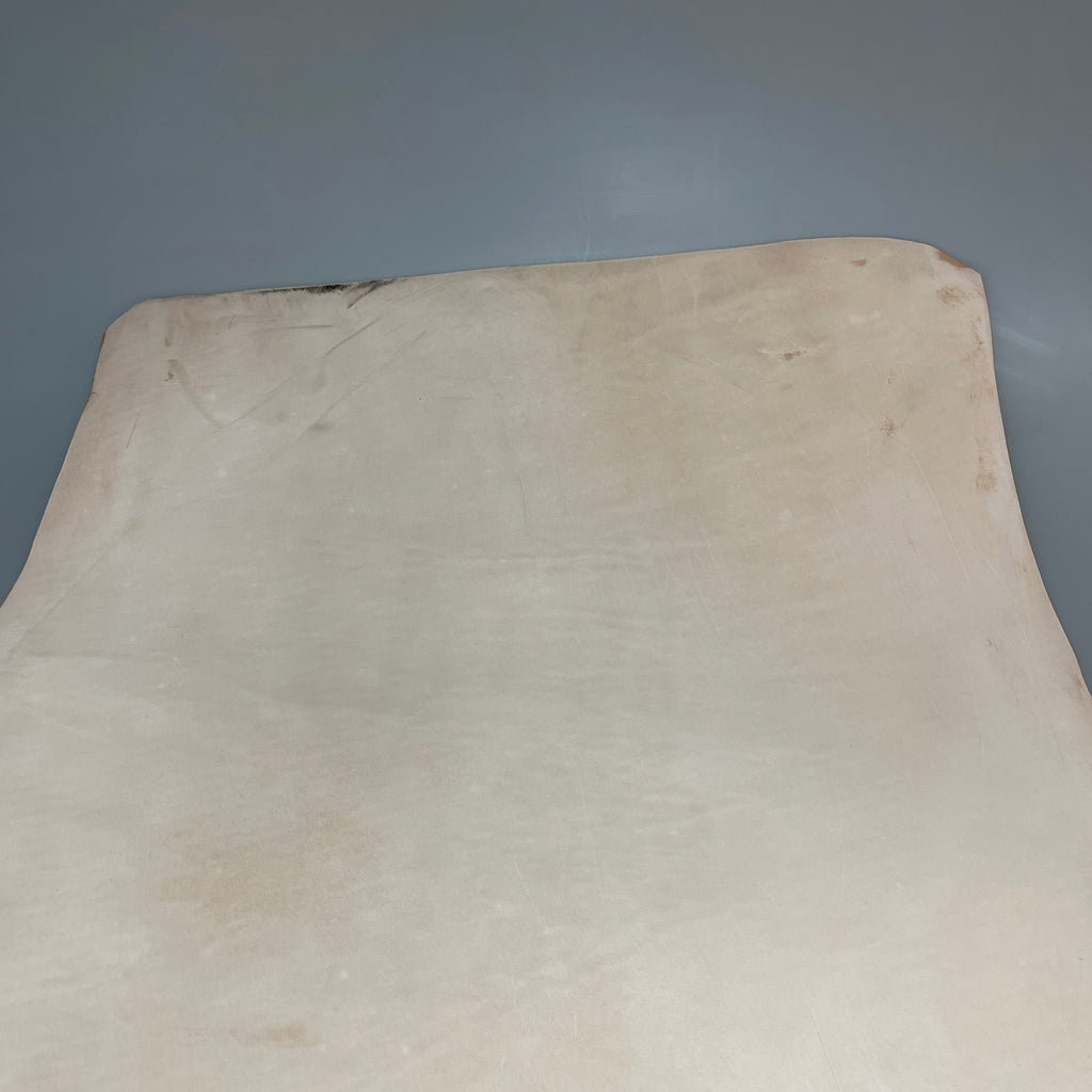 GENUINE VEGETABLE-TANNED LEATHER Single Bend 4MM, 25"x 49" Veg-Tan Sole Bend