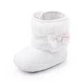 Bowknot High Top Soft Soled Baby Cotton Shoes