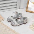 2026 Summer New Girls Woven Closed-Toe Sandals, Soft Sole Anti-Collision Lightweight Princess Performance Sandals For Kids