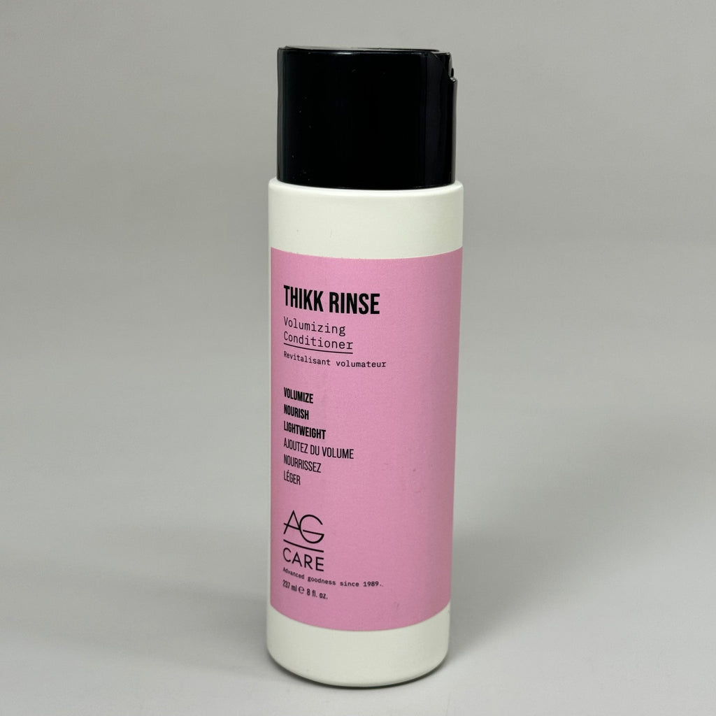 AG CARE Thikk Rinse Volumizing Conditioner Nourishing Lightweight 8 fl oz 100112