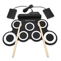 G3002 Portable Silicone 7 Pad Hand Roll Digital Drum Kit