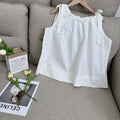 Stylish And Chic Doll-style Vest Shirt