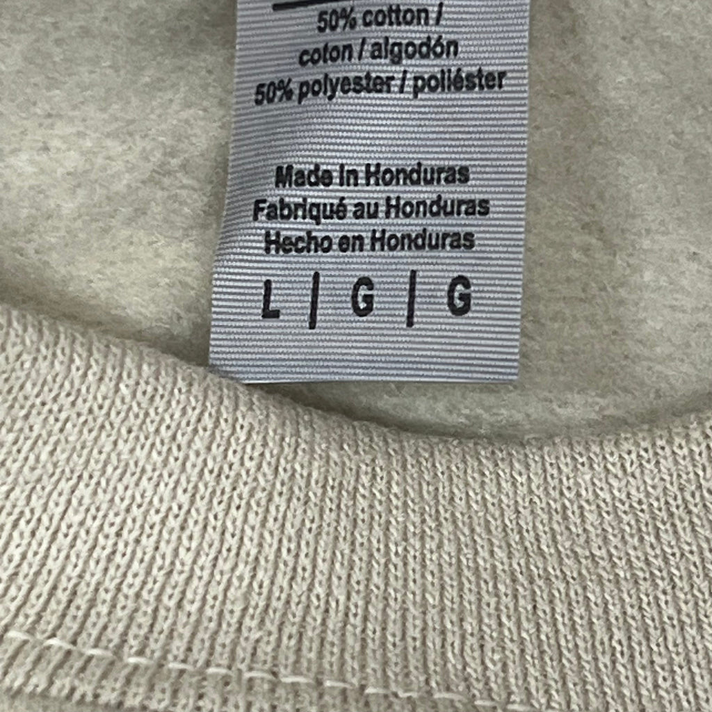 GILDAN (36 PACK) Heavy Blend Crewneck Sweatshirt Men's Sz L Sand G180
