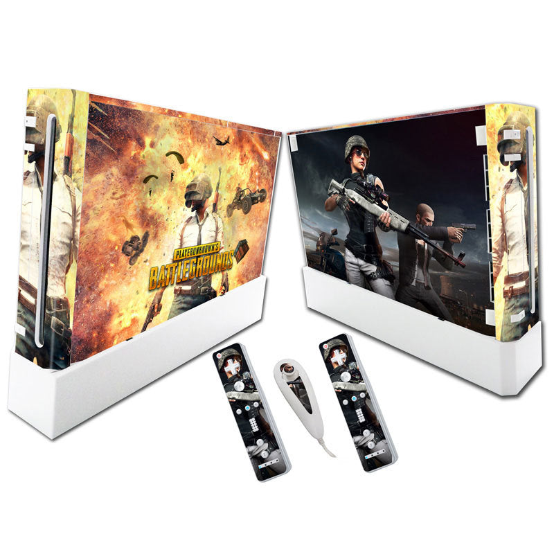 Wii Skin Sticker PVC Colorful Decal Game Sticker