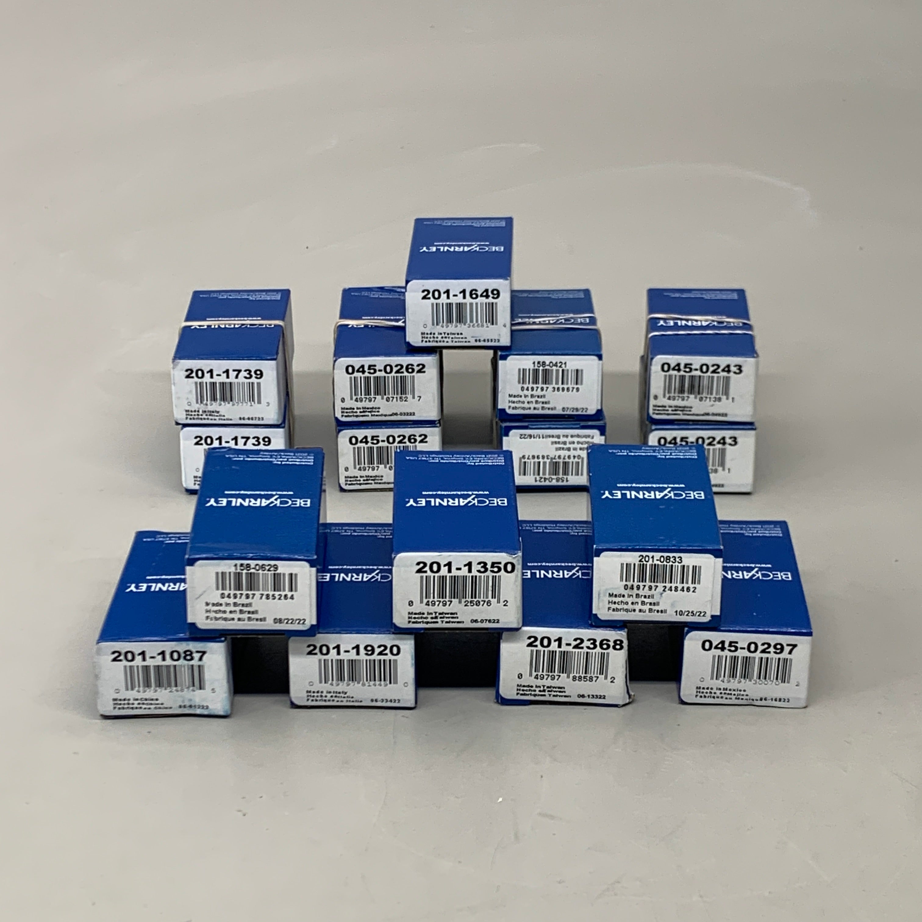 BECK ARNLEY Lot of 16 Miscellaneous Parts 2011739, 0450243, 0450262, 2011350 etc