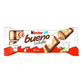 Kinder Bueno White Chocolate Covered Wafer Bars (2 pack)