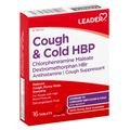Leader Cough & Cold Tablets (16 ct)