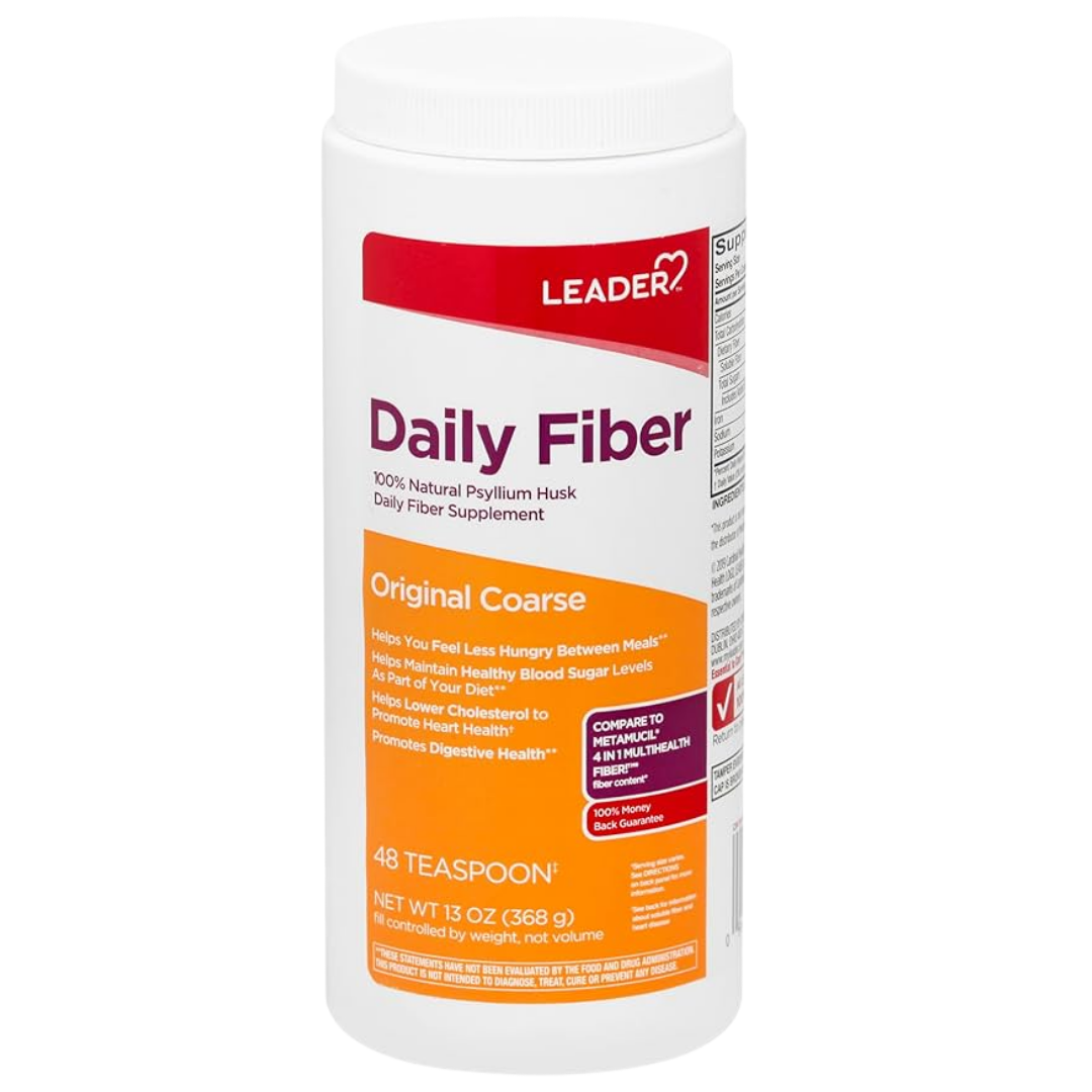 Leader Daily Fiber Powder Psyllium Husk (13oz)