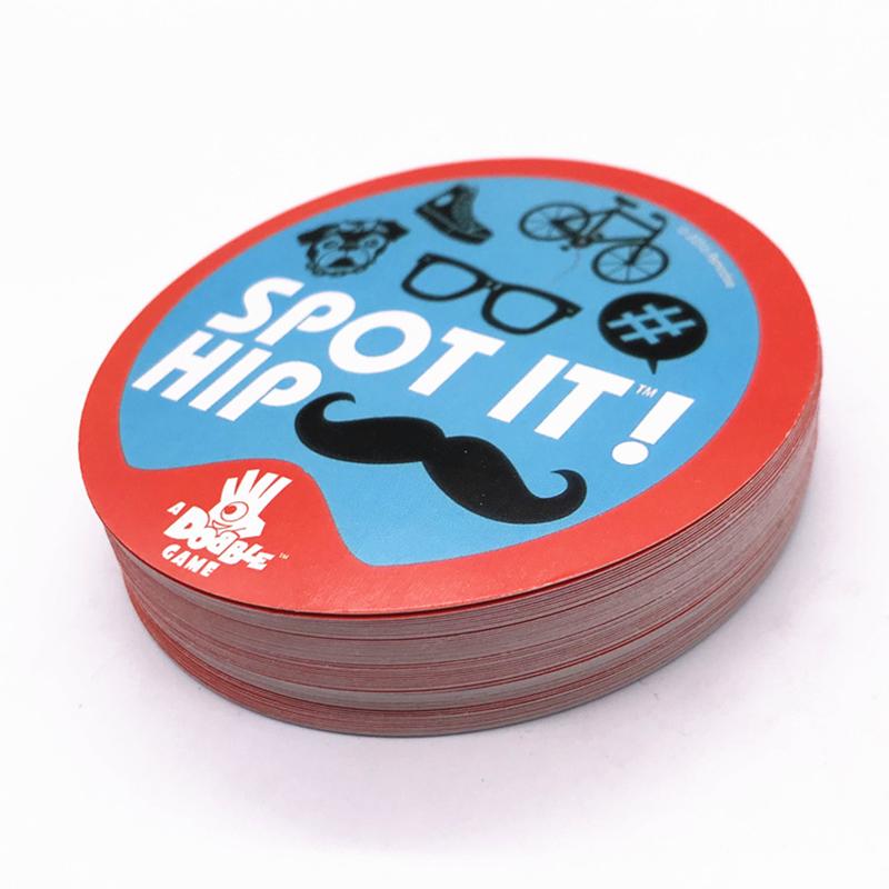 New 4 Version Spot Game it Spot Card Board Game Kids Gift with Metal Box