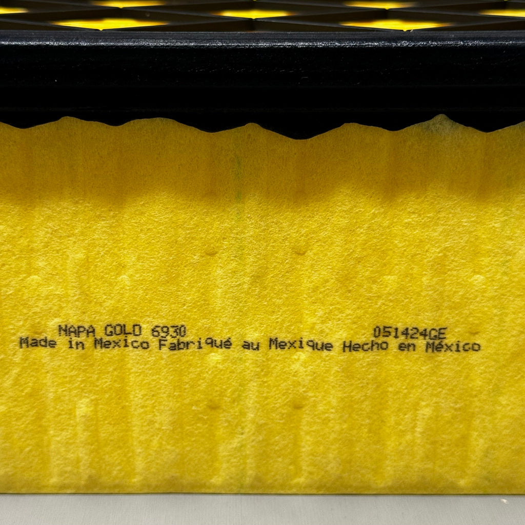 NAPA Gold Panel Air Filter High-Tear Strength Polyurethane Seal for Dodge 6930
