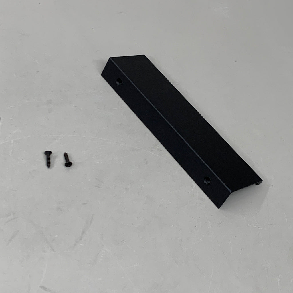 BERENSON (25 PACK) Bravo 112mm CC Satin Black Edge Pull Aluminum 1064-4055-P