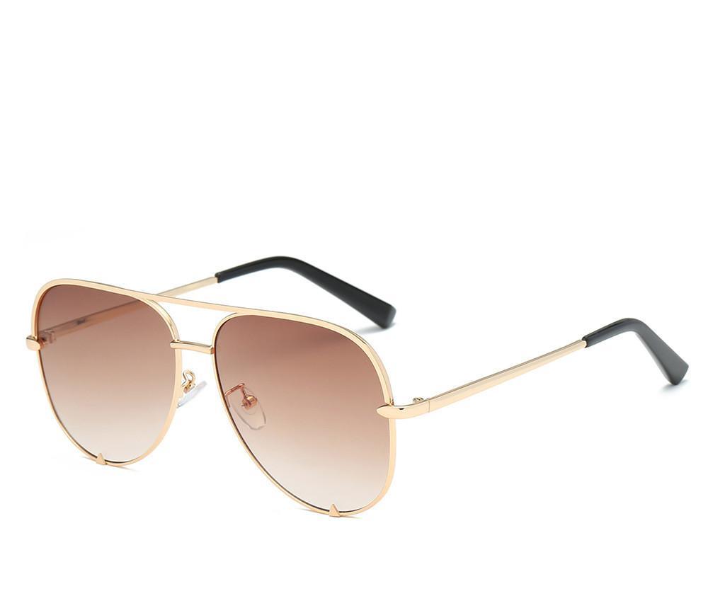 Luxury Lady Vintage Round Metal  Sunglasses For  Driving Black Retro Mirror Sunglasses Woman  Shade Sunglasses With  UV400 Protection