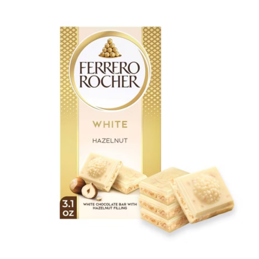 Ferrero Rocher White Chocolate Hazelnut Tablet (3.1oz)