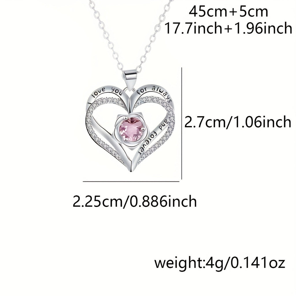Permanent Rose Gift Box, Love Rose Multi Pendant Necklace, Women's Simple and Exquisite Jewelry, Gift for Mother, Lover, Best Friend, New Year's Gift, Mother's Day Gift, Birthday Gift, Party, Thanksgiving Gift, Allergen resis
