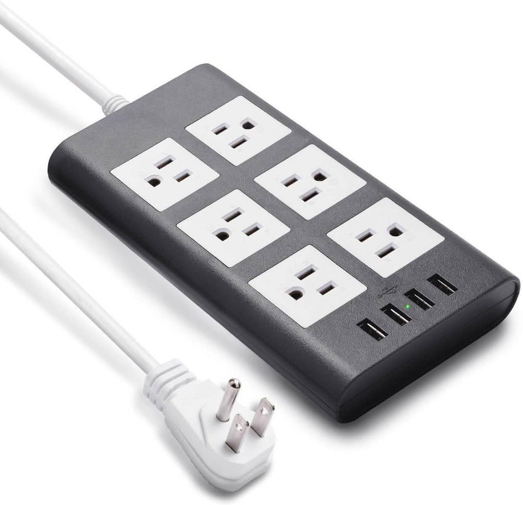 9.8ft USB Power Strip Surge Protector