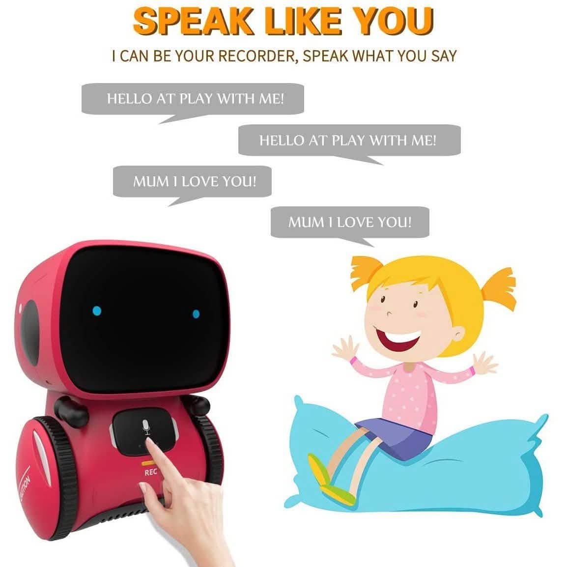 98K Kids Robot Toy, Smart Talking Robots