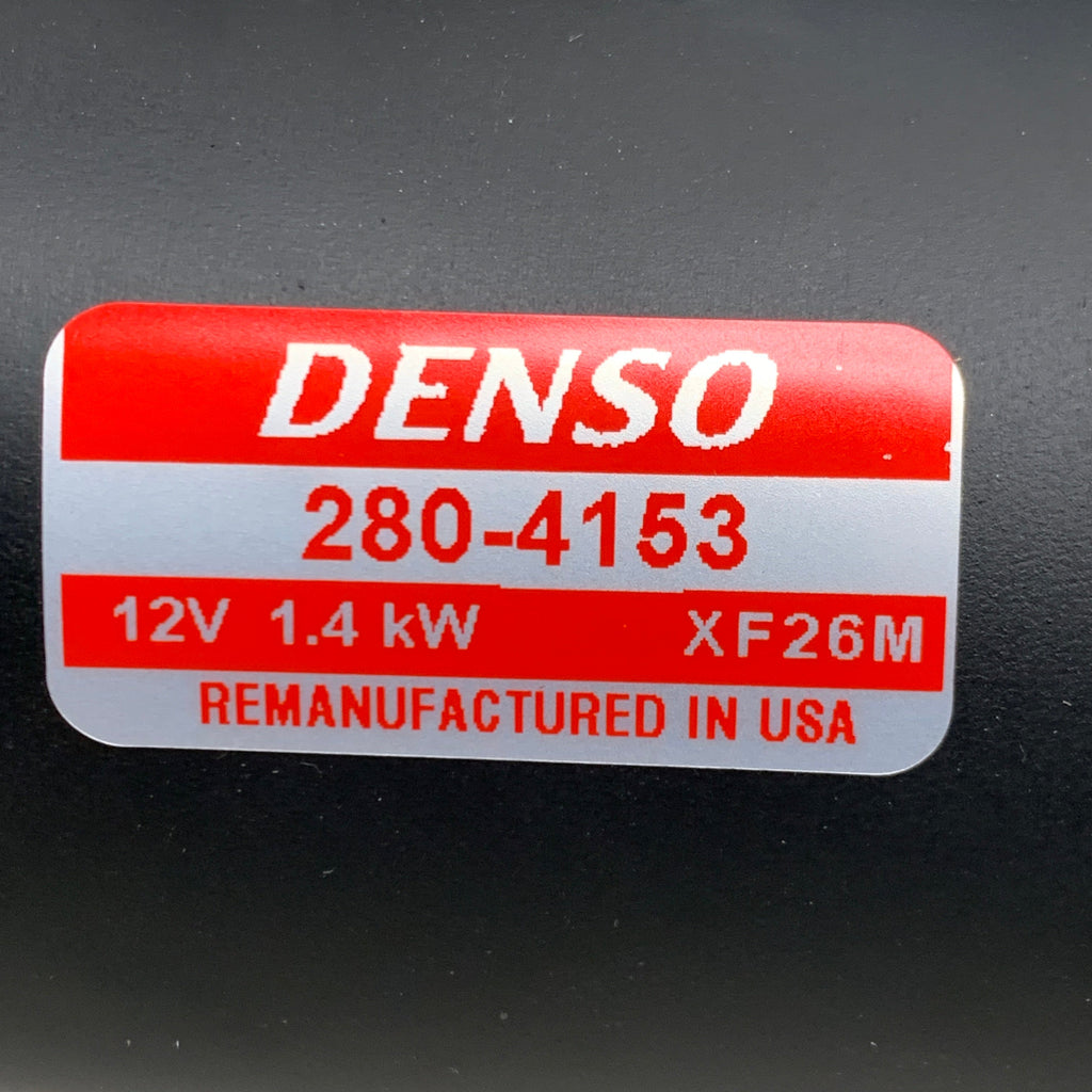 DENSO Motor Starter 1.4 kW (Remanufactured) 17723 280-4153