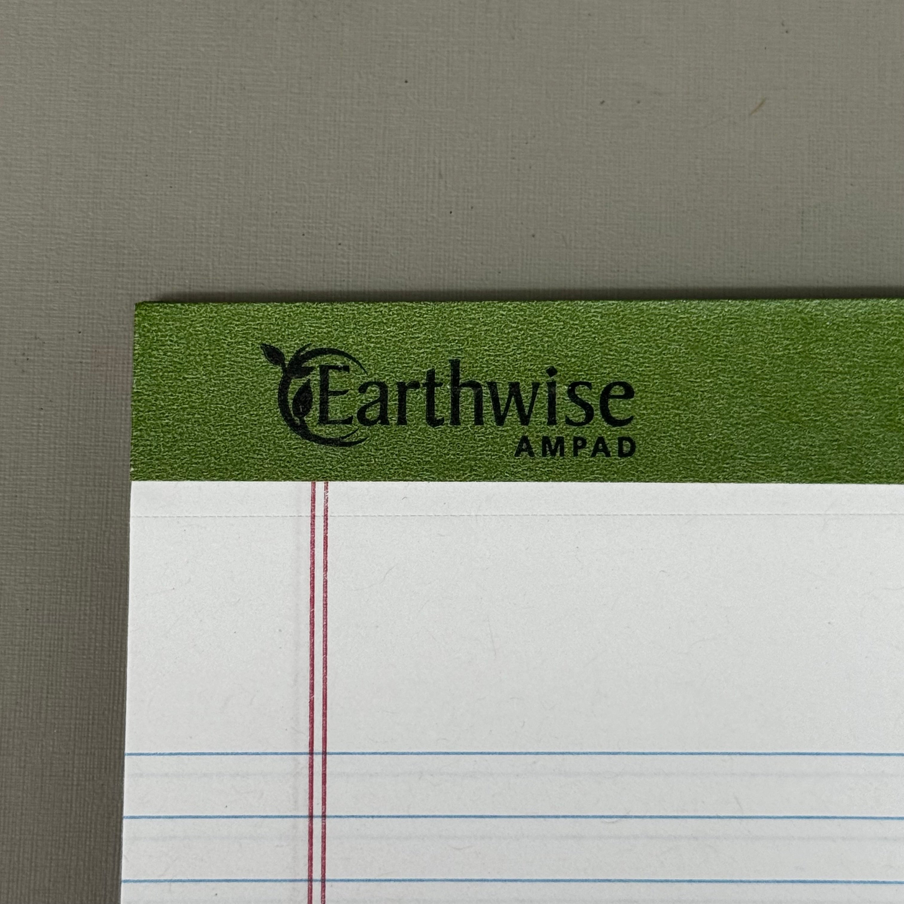 EARTH WISE (6 PACK) Perforated Sheets Writing Pads Medium Ruled 40 Sheets 40112R