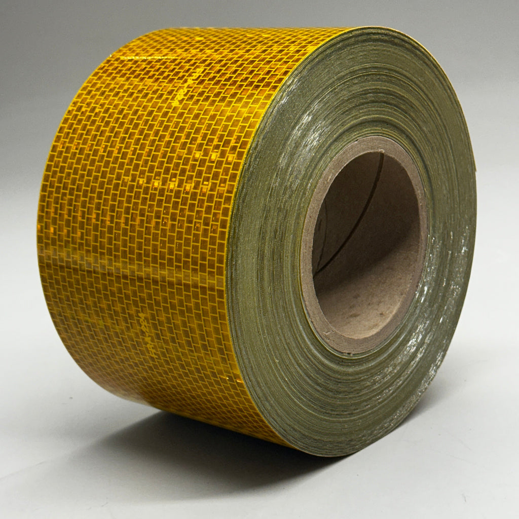 AVERY DENNISON Reflective Tape V-9701-RR YEL 4”Wx50Yd Golden