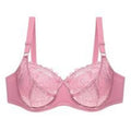 Pure color bra lace women's plus size bra underwear