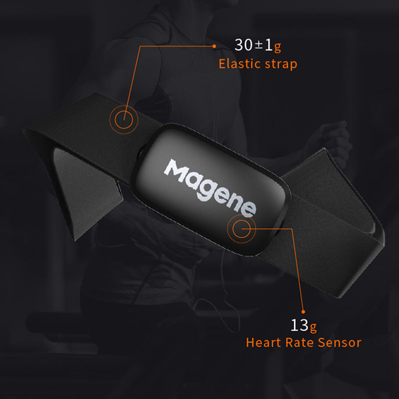 Magene McKing Heart Rate Belt Sensor Cycling Computer Heart Rate Monitor Heart Rate Waterproof Bluetooth ANT+