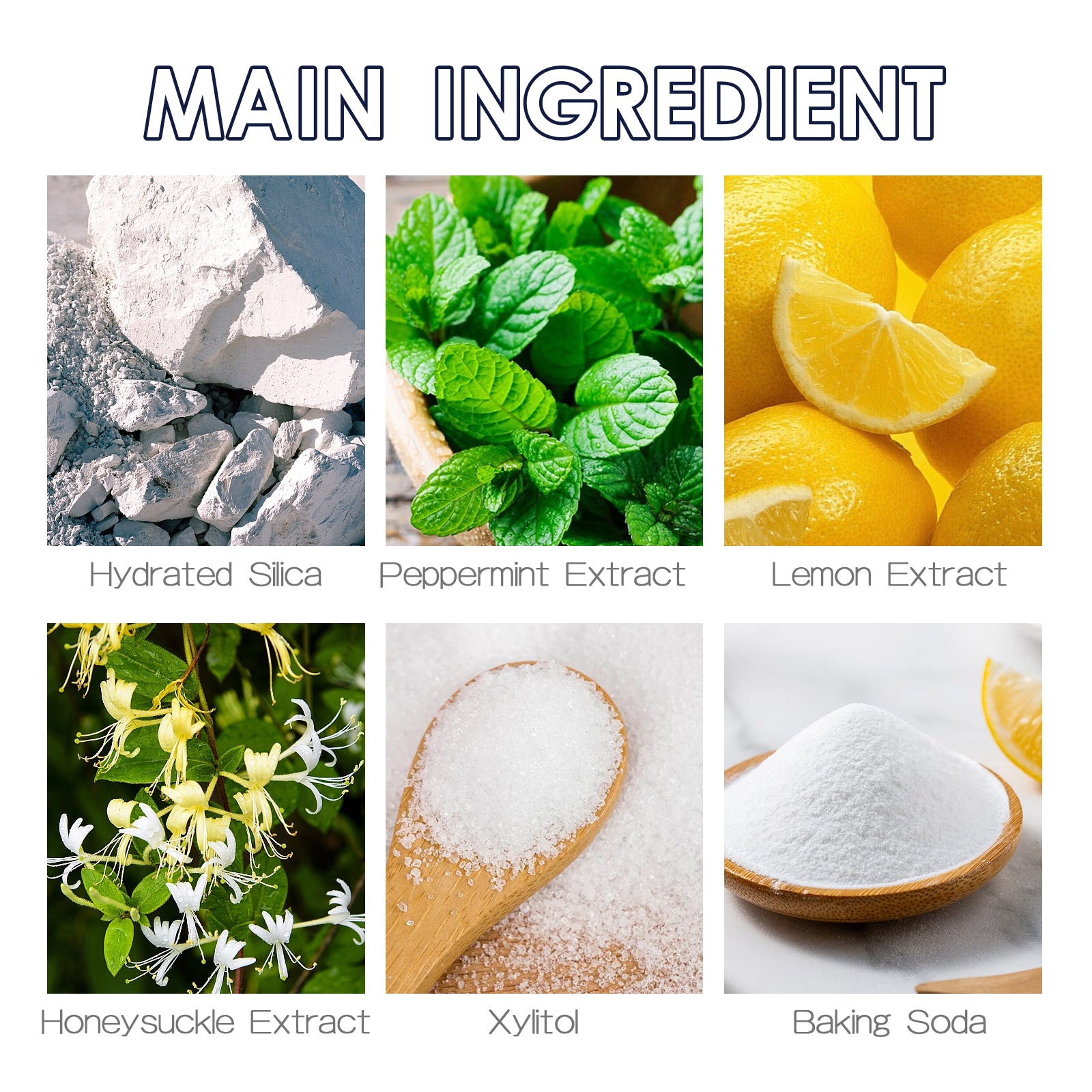 White Tooth Powder, Teeth Cleaning Brightening White Fresh Mouth Beauty Powder