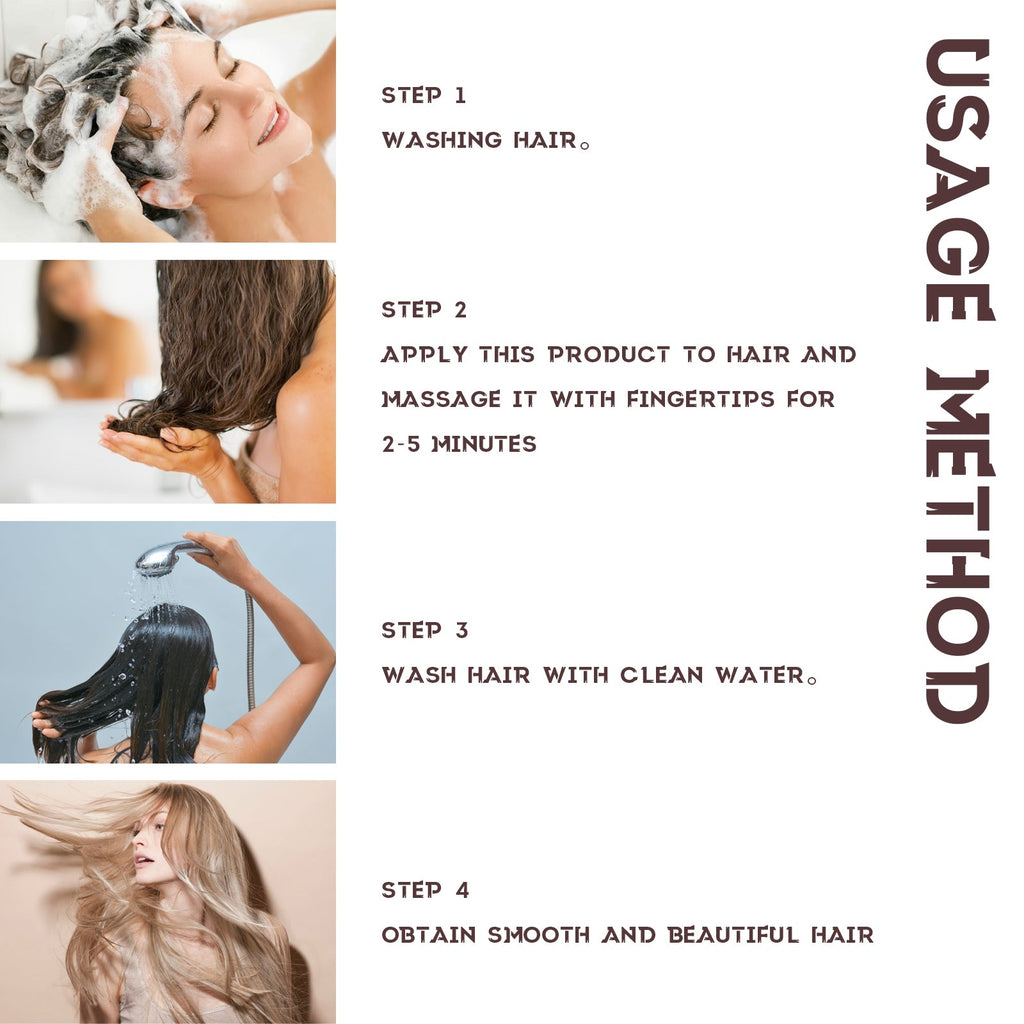 Moisturizing Hair Mask, Deep Nourishing Hair Repair Dry Hair Split End Smoothing Hair Mask