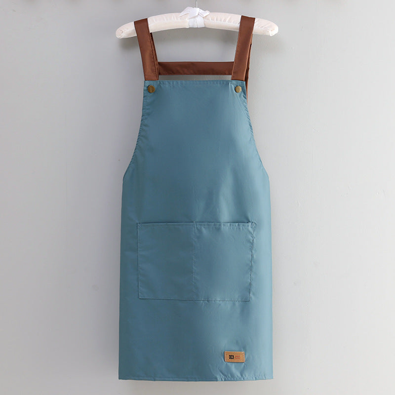 Apron for Home Kitchen Waist Waterproof and Oil proof Advertising Logo Printing Apron