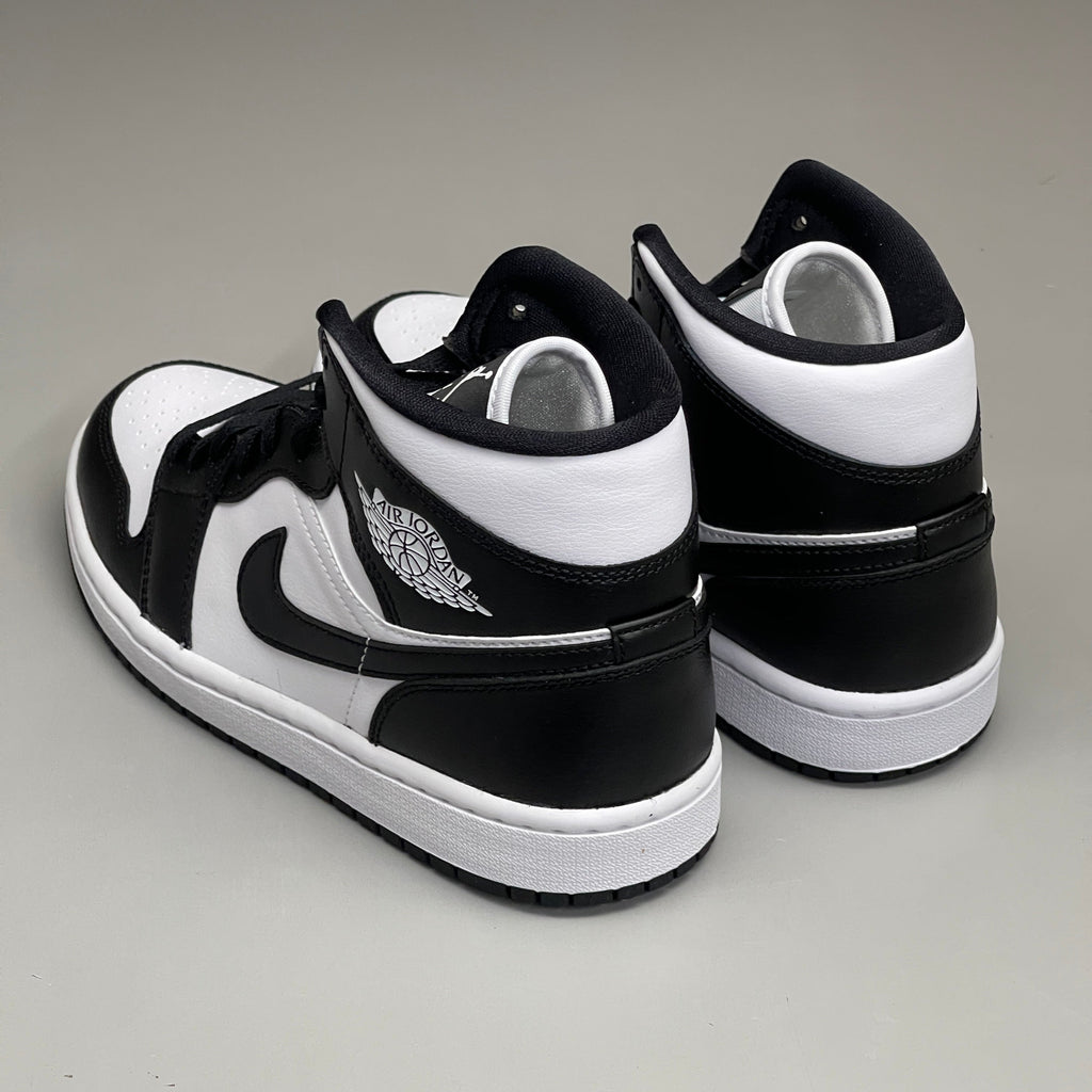 NIKE AIR JORDAN 1 Mid Panda Women's Sz 8.5 Black / White DV0991-101 (New)