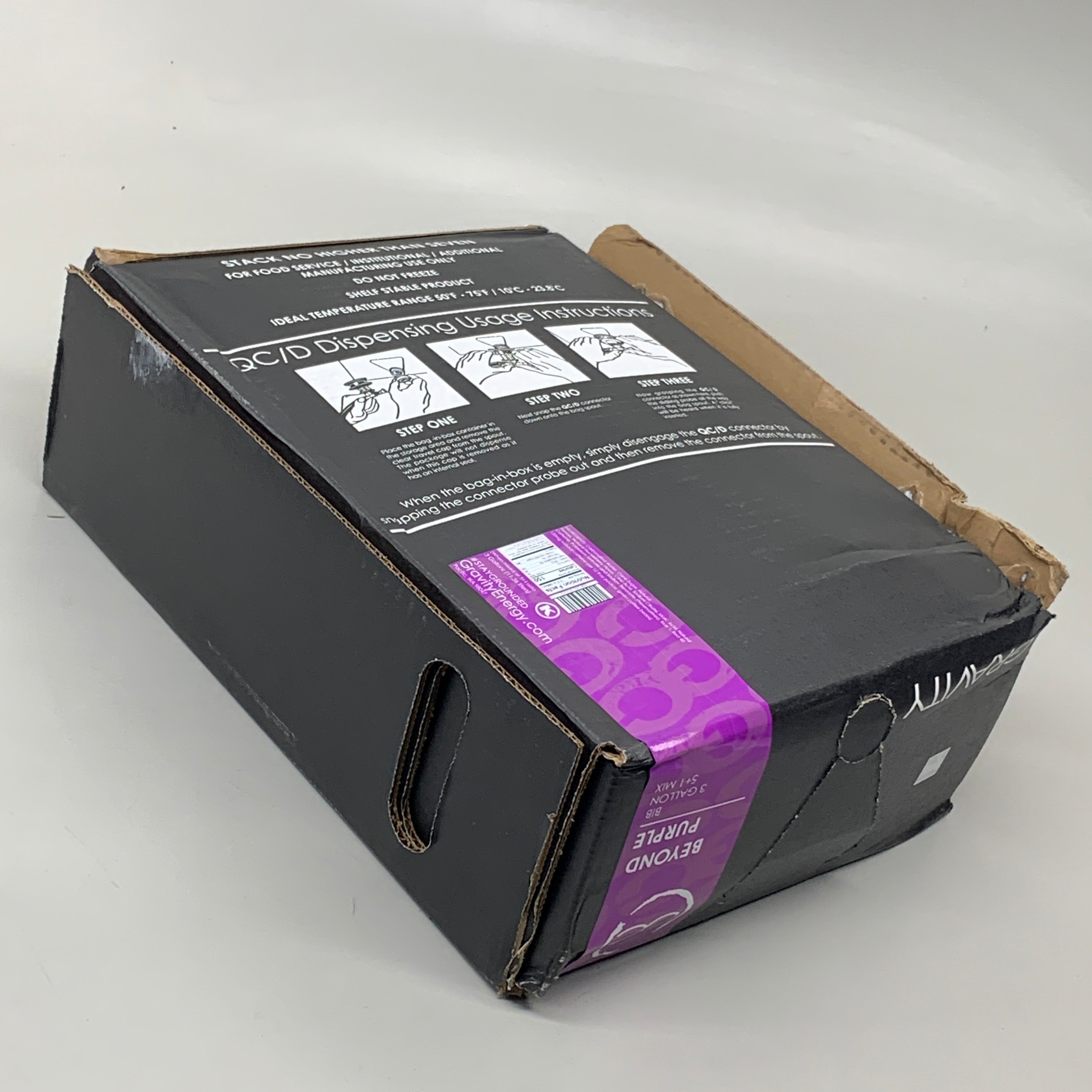 GRAVITY ENERGY Gravity Energy Beyond Purple 5+1 Ratio 3 Gallons
