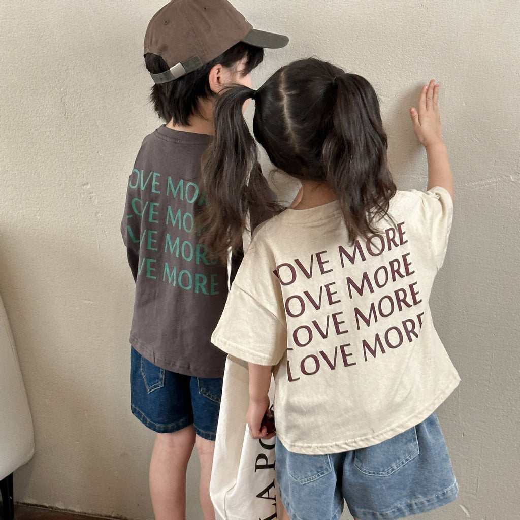 Children's Short-sleeved T-shirt Girls' Cotton Summer