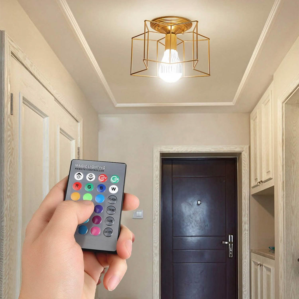 9W LED Light Bulb E27 RGB Lamp