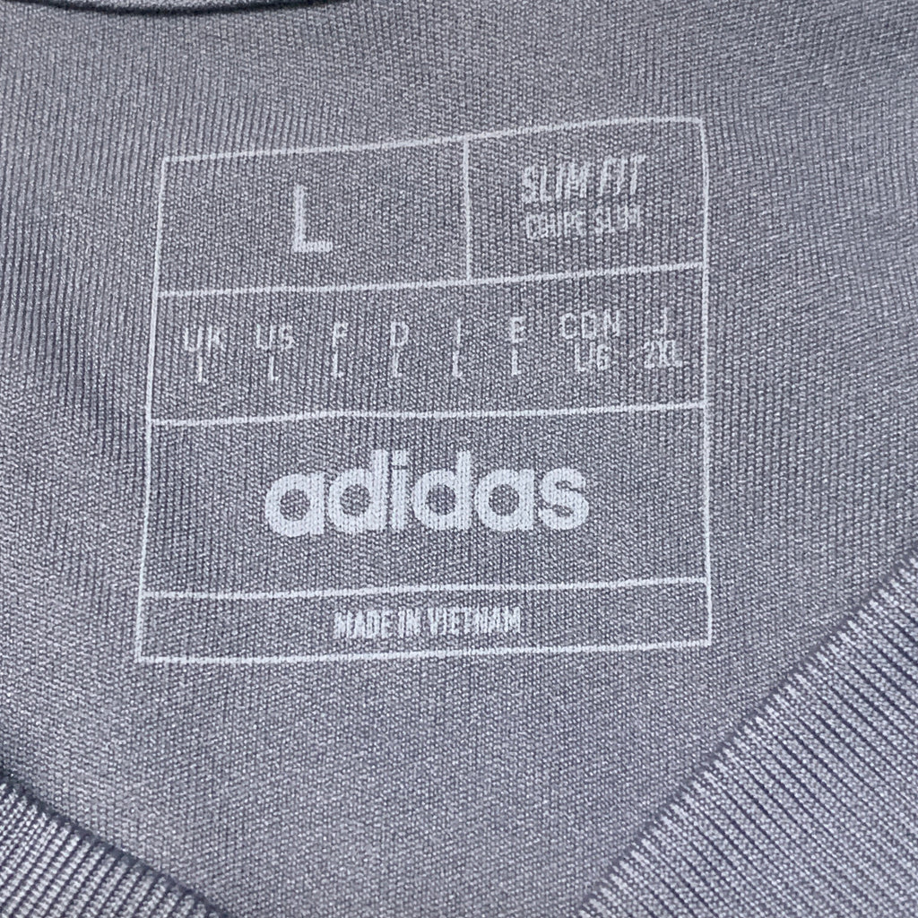 ADIDAS LAFC Los Angeles Football Club Training Jersey Short Sleeve Grey L 118436 210