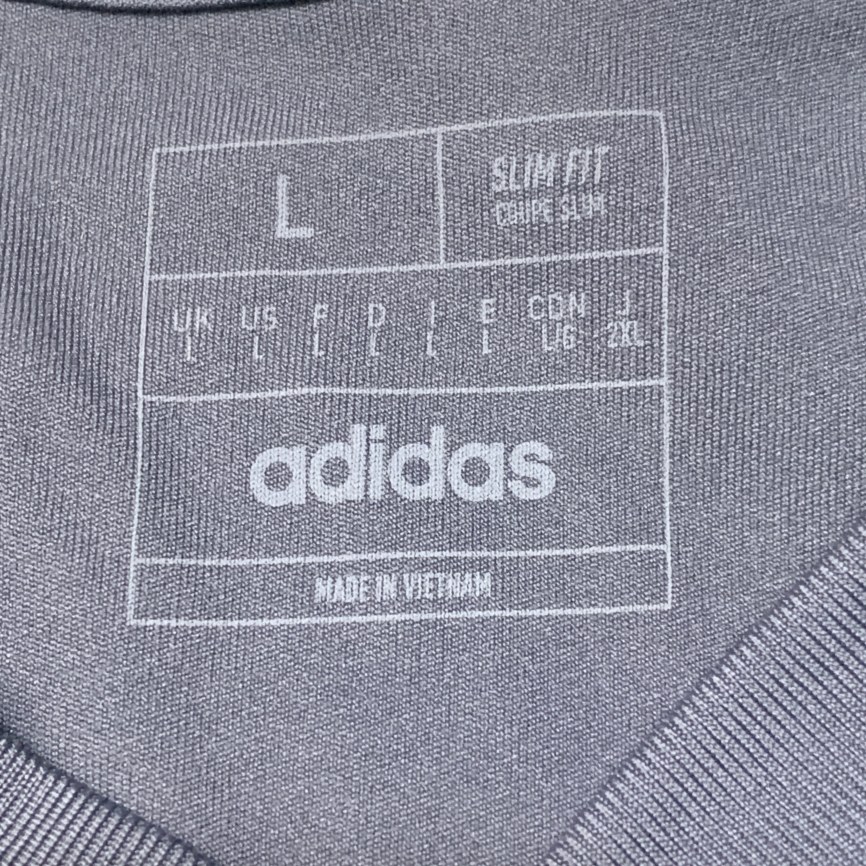 ADIDAS LAFC Los Angeles Football Club Training Jersey Short Sleeve Grey L 118436 210