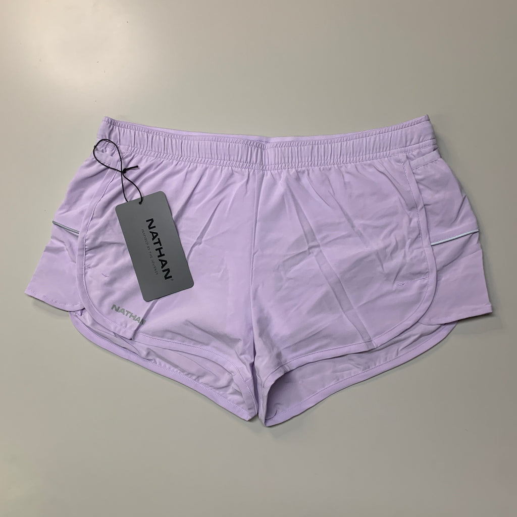 NATHAN Essential Short 2.0 Women's Lilac Breeze Size S NS51400-70036-S