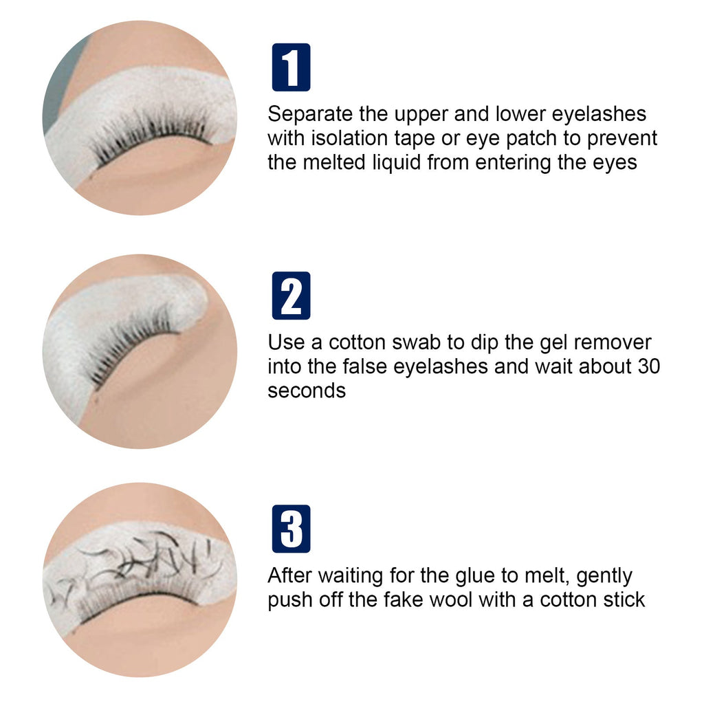 Mascara Remover, False Eyelash Grafting Eyelash Removing Glue Removing Cream