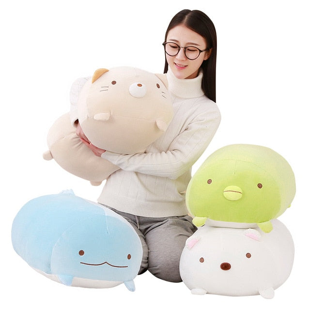 1pc 30/60cm cute Corner Bio Pillow Japanese Animation Sumikko Gurashi plush toy stuffed Soft Valentine gift for Baby girl