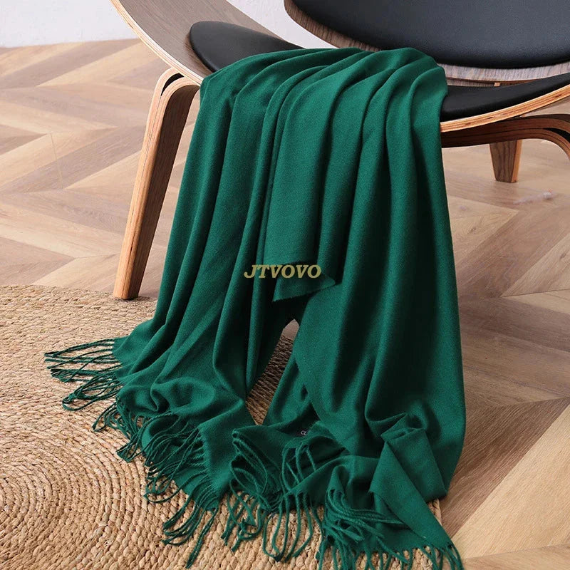 2022 Tassel Women’s Scarf – Designer Shawl, Wrap & Hijab Pashmina