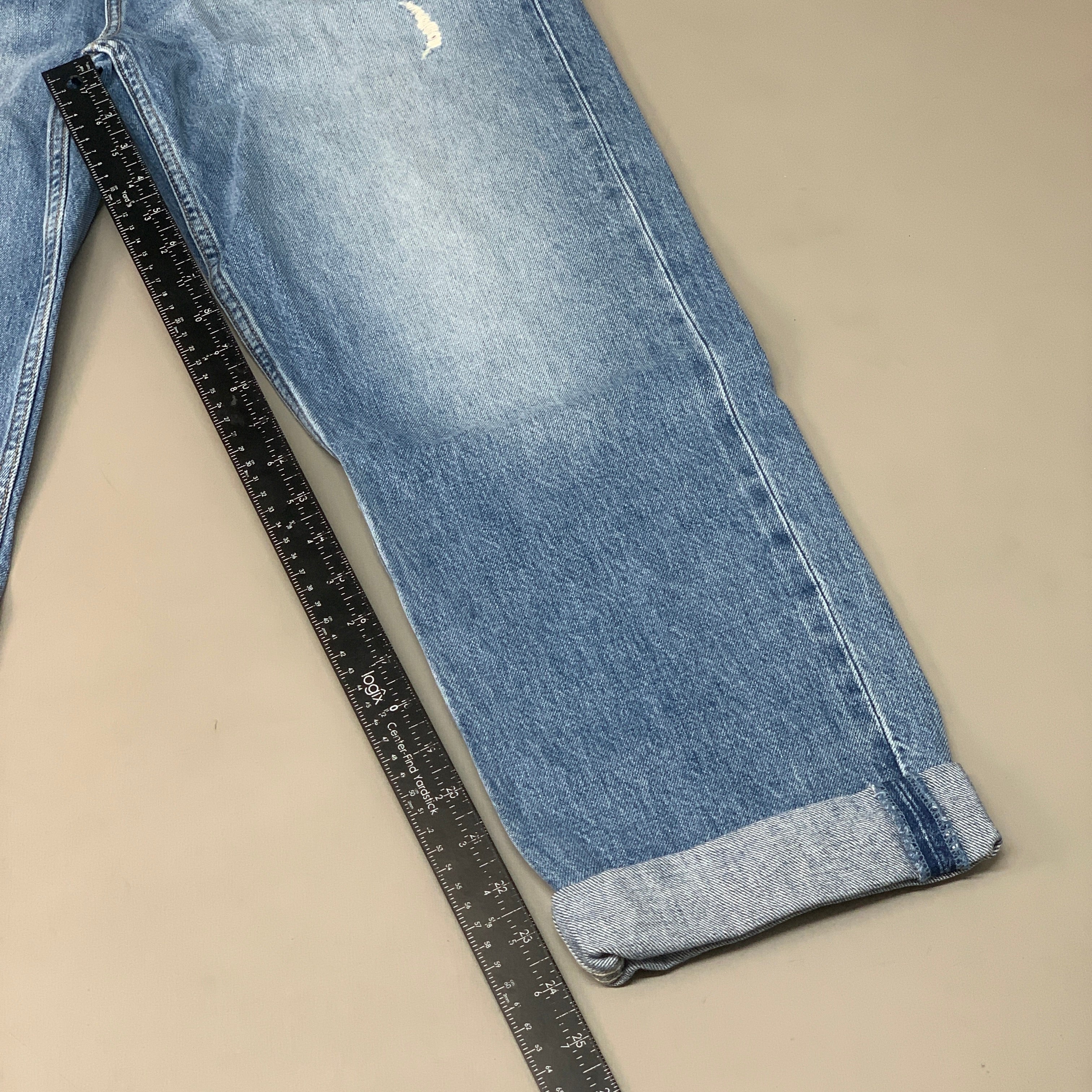 ETICA Bryce Pinch Waist Boyfriend Pant Canyon Reef Certified Organic Size 27 EW178281