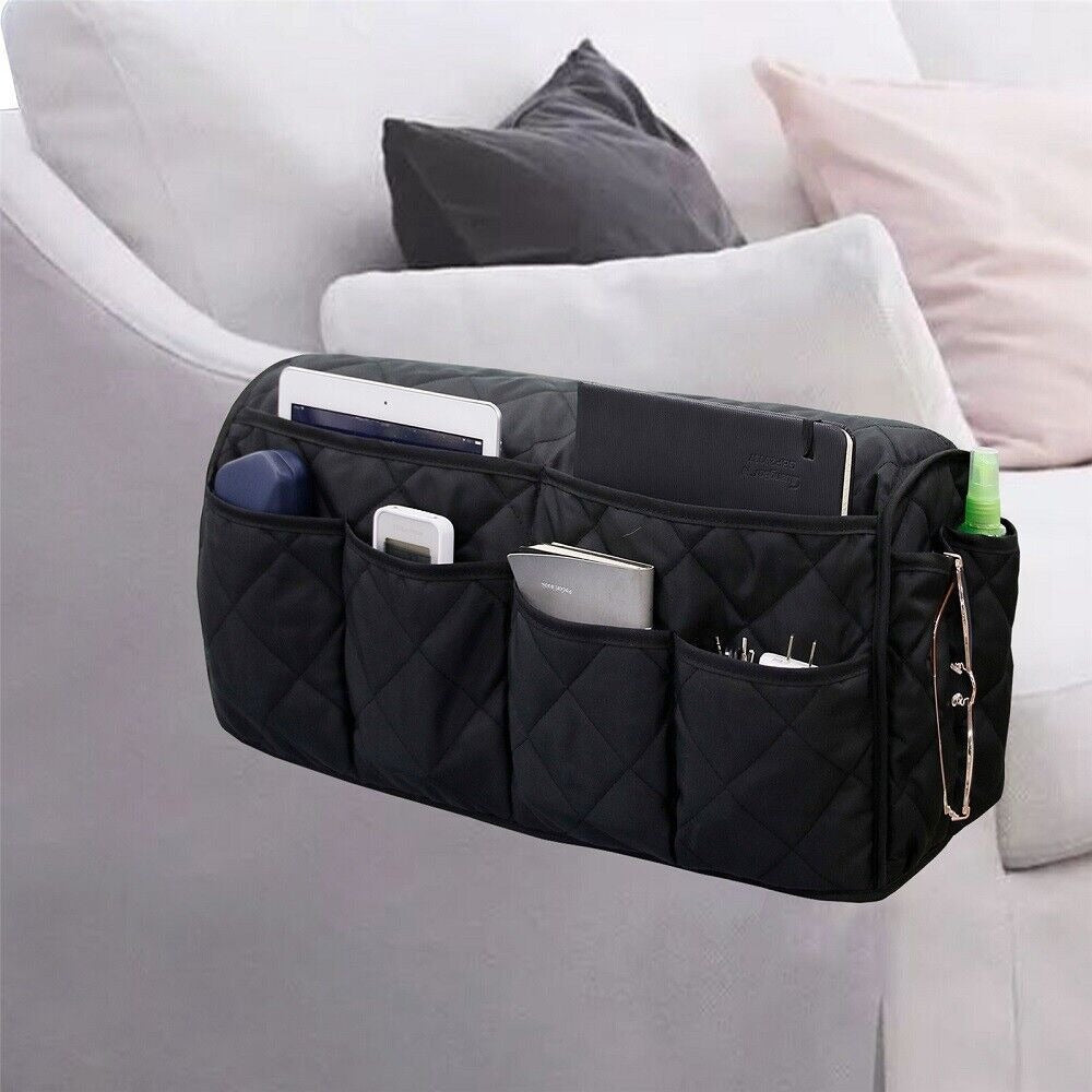 Sofa armrest storage bag, TV remote control bracket, chair side storage bag, side storage bag, miscellaneous storage bag